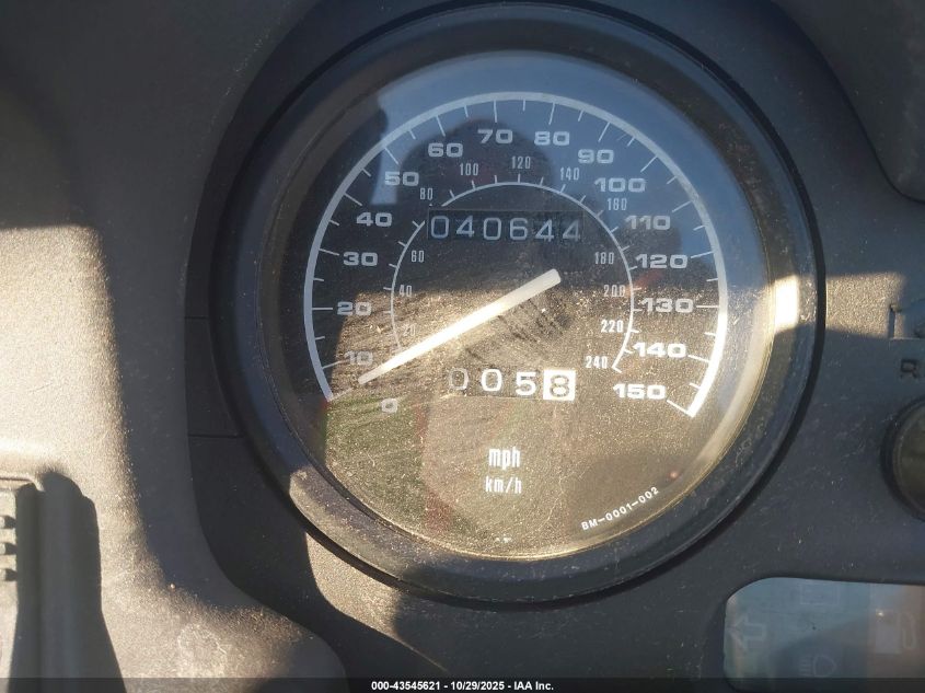 1999 BMW R1100 Rt VIN: WB10418A6XZC64904 Lot: 43545621