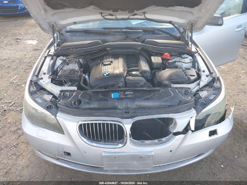 2008 BMW 528I VIN: WBANU53568CT02821 Lot: 43545627