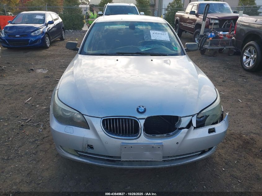 2008 BMW 528I VIN: WBANU53568CT02821 Lot: 43545627