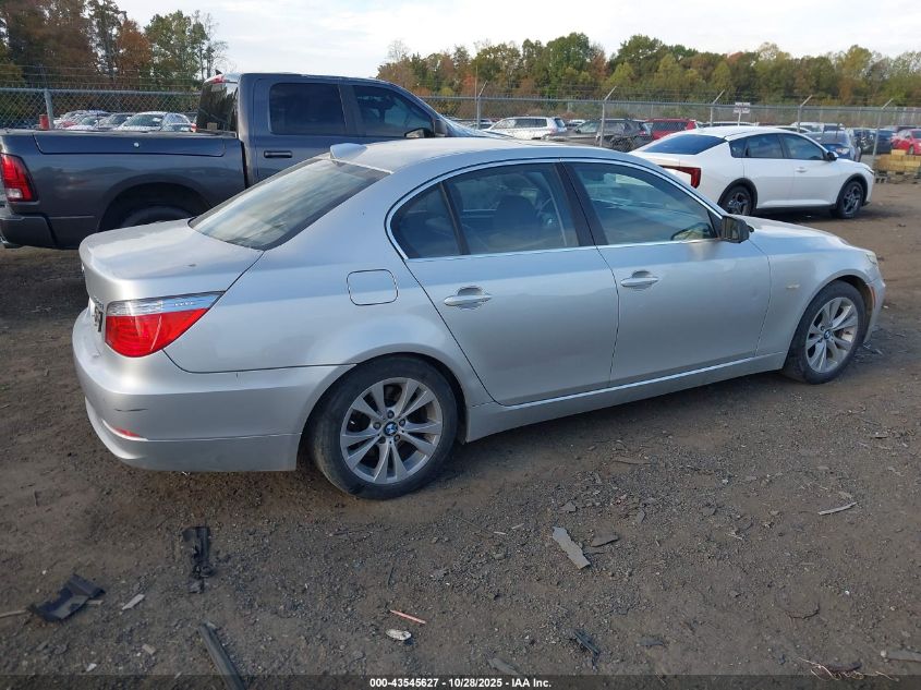 2008 BMW 528I VIN: WBANU53568CT02821 Lot: 43545627
