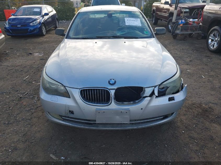 2008 BMW 528I VIN: WBANU53568CT02821 Lot: 43545627