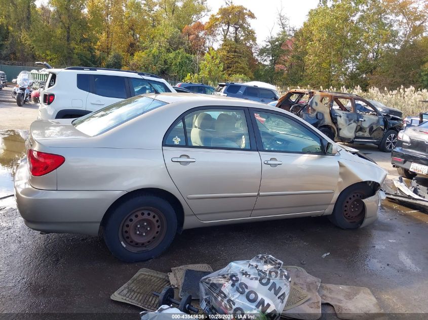 2007 Toyota Corolla Le VIN: 2T1BR30E47C774568 Lot: 43545636