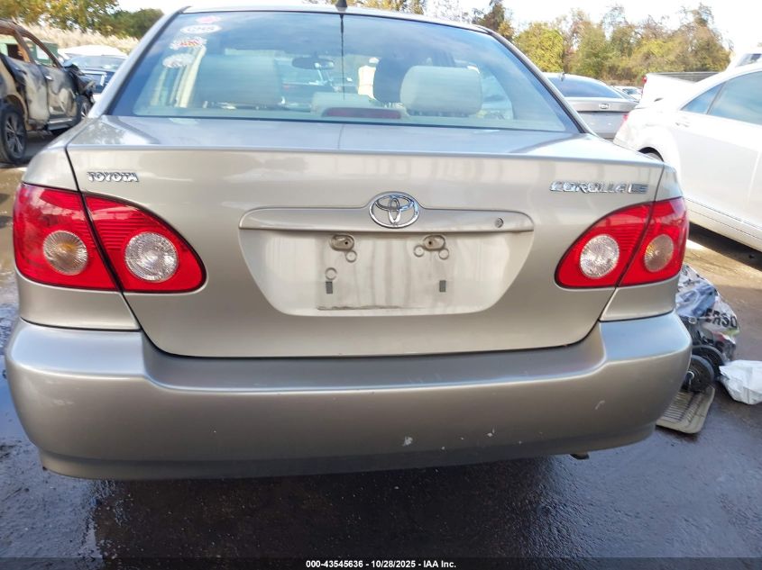 2007 Toyota Corolla Le VIN: 2T1BR30E47C774568 Lot: 43545636