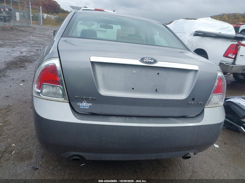 2006 Ford Fusion Sel VIN: 3FAFP081X6R135018 Lot: 43545689