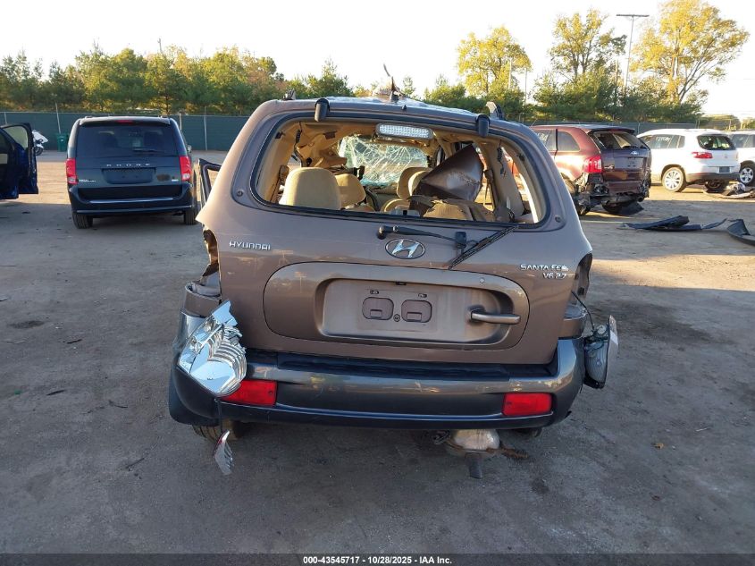 2006 Hyundai Santa Fe Gls VIN: KM8SC13D36U033785 Lot: 43545717