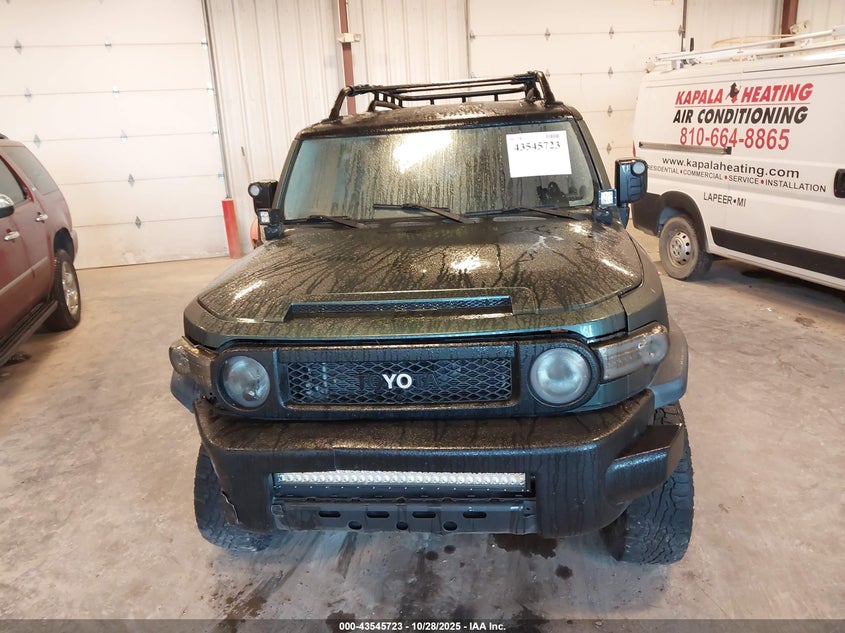 2007 Toyota Fj Cruiser VIN: JTEBU11F870040144 Lot: 43545723