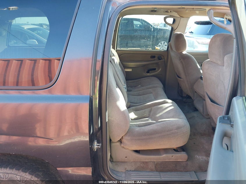 2005 Chevrolet Suburban 1500 Ls VIN: 3GNEC16Z15G156504 Lot: 43545743