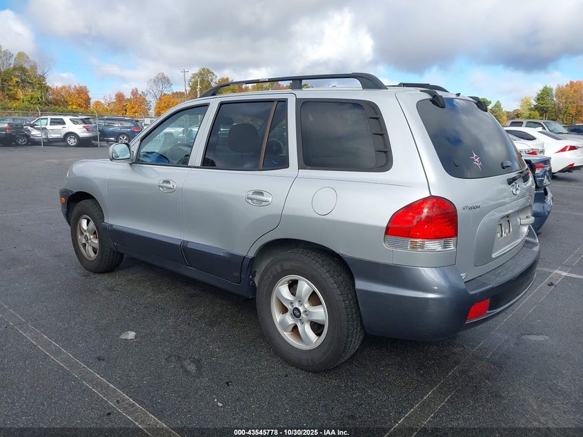 KM8SC73DX5U962194 2005 HYUNDAI SANTA FE photo no. 3