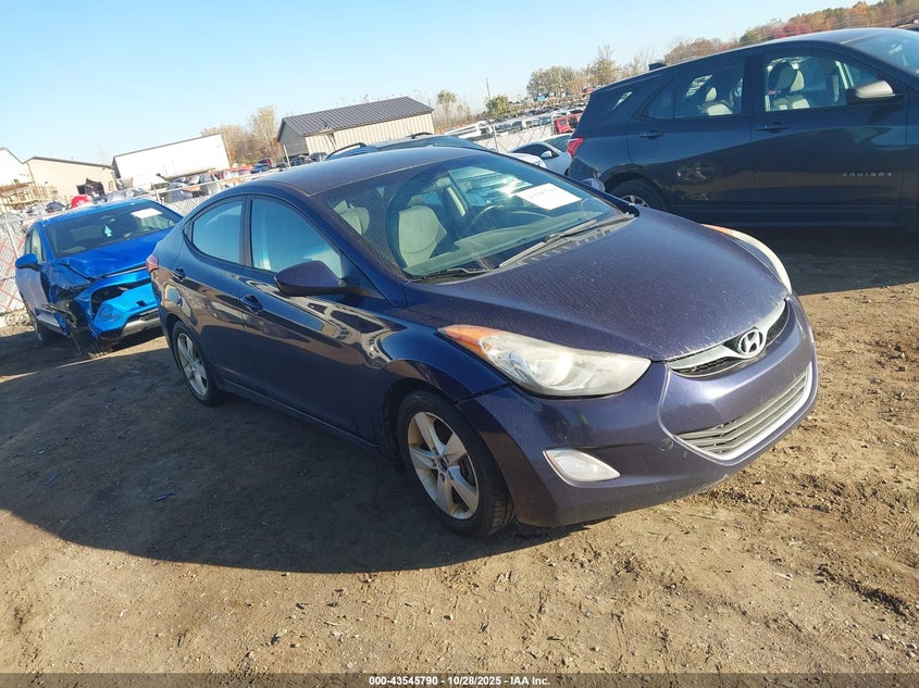 2013 HYUNDAI ELANTRA GLS - 5NPDH4AE8DH256925