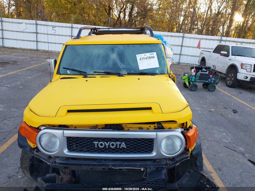 2007 Toyota Fj Cruiser VIN: JTEBU11F670074017 Lot: 43545800