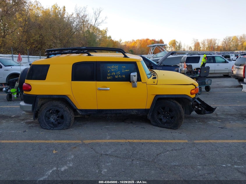 2007 Toyota Fj Cruiser VIN: JTEBU11F670074017 Lot: 43545800