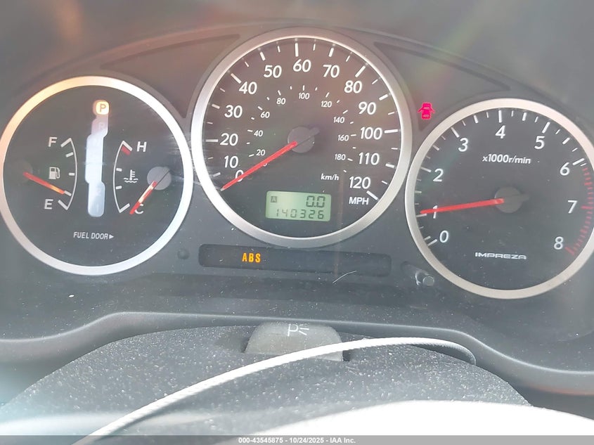 2004 Subaru Impreza 2.5Rs VIN: JF1GD67594H504468 Lot: 43545875