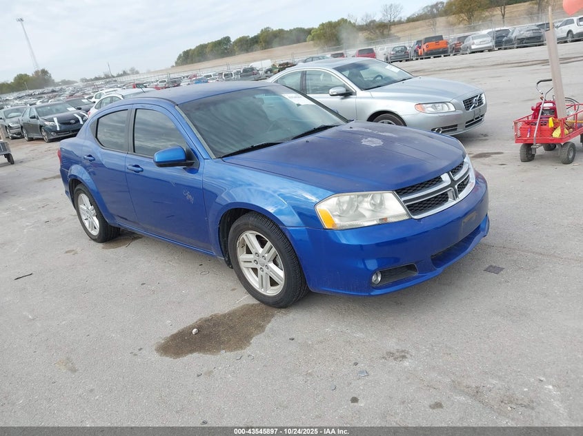 2013 DODGE AVENGER SXT - 1C3CDZCB3DN768278