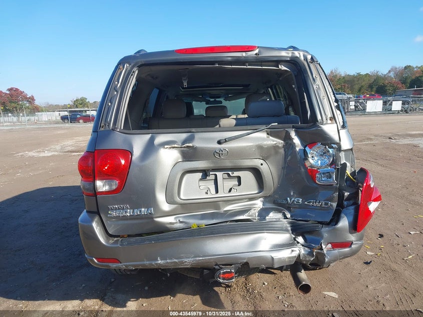 2007 Toyota Sequoia Sr5 V8 VIN: 5TDBT44A77S289363 Lot: 43545979