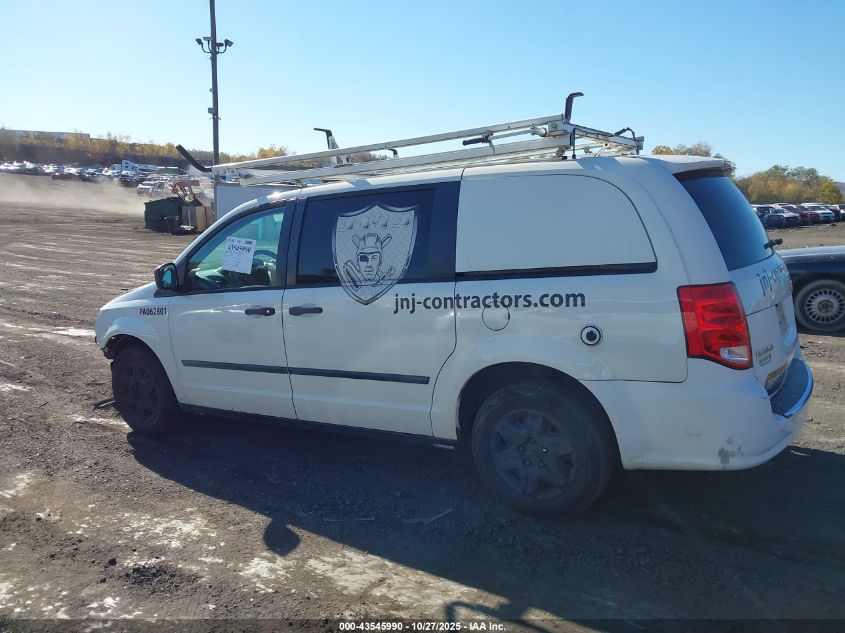 2013 Ram Cargo Tradesman VIN: 2C4JRGAG8DR638653 Lot: 43545990