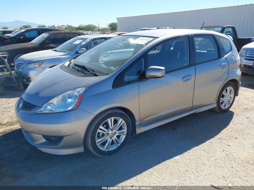 JHMGE88409S040228 2009 HONDA FIT photo no. 2