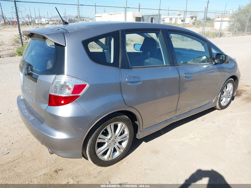 JHMGE88409S040228 2009 HONDA FIT photo no. 4