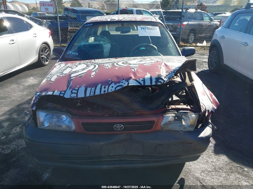 1997 Toyota Tercel Ce VIN: JT2AC52L2V0202693 Lot: 43546047