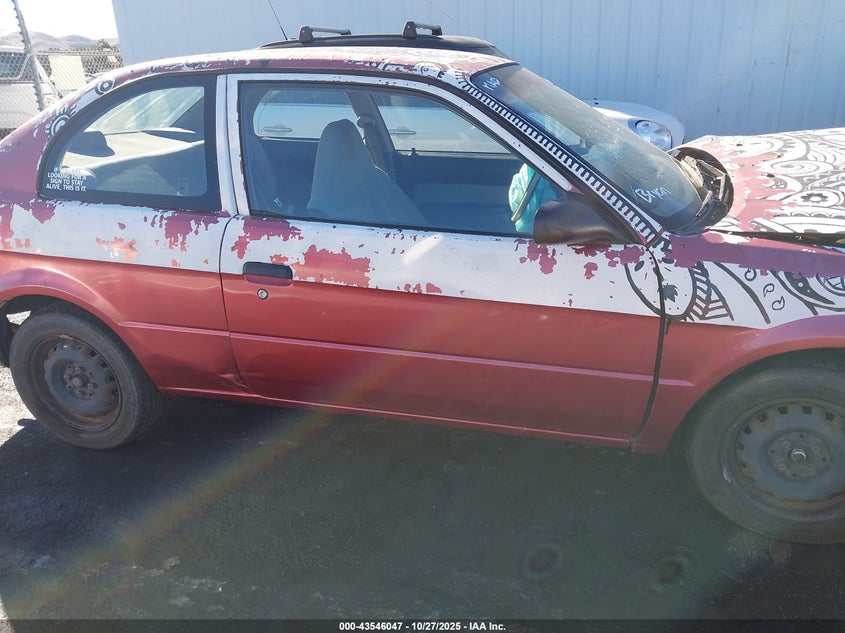 1997 Toyota Tercel Ce VIN: JT2AC52L2V0202693 Lot: 43546047