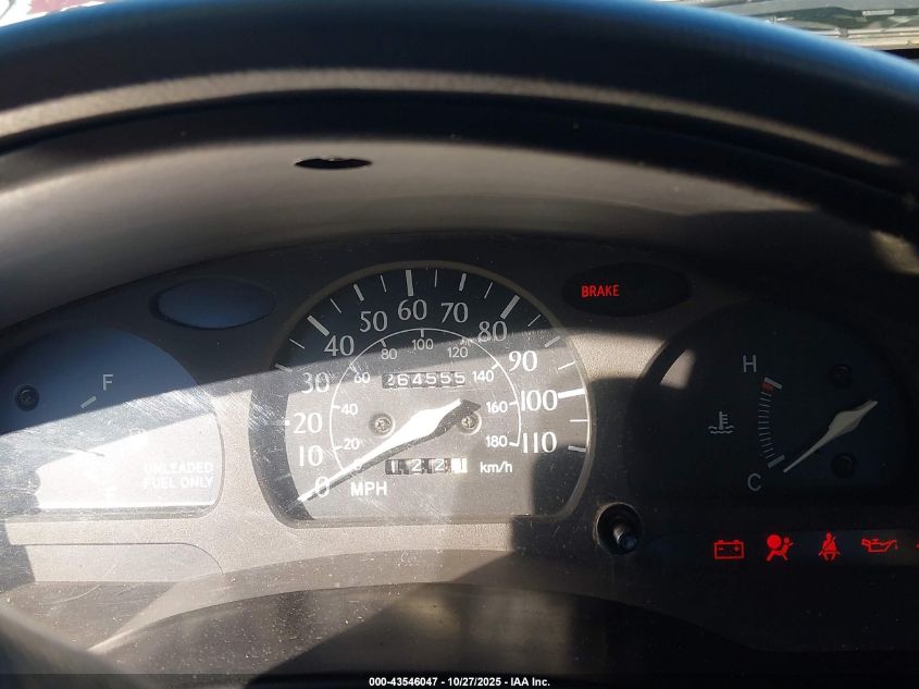 1997 Toyota Tercel Ce VIN: JT2AC52L2V0202693 Lot: 43546047