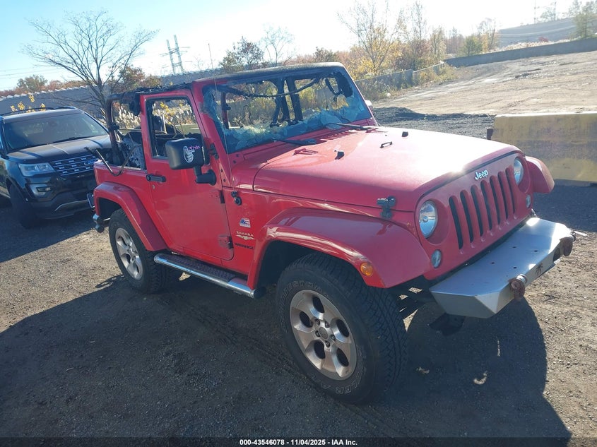 2014 JEEP WRANGLER SAHARA - 1C4GJWBG7EL129237