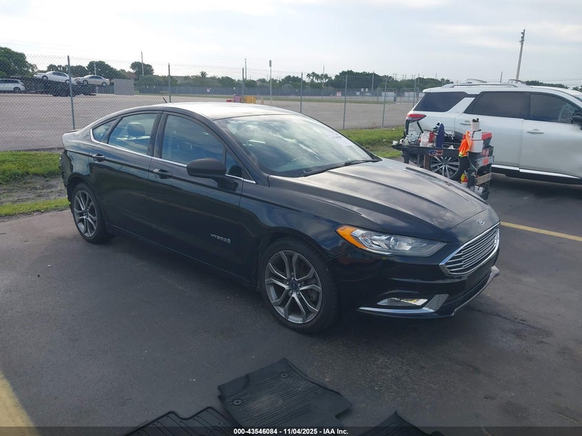 2017 FORD FUSION HYBRID SE - 3FA6P0LU6HR324477