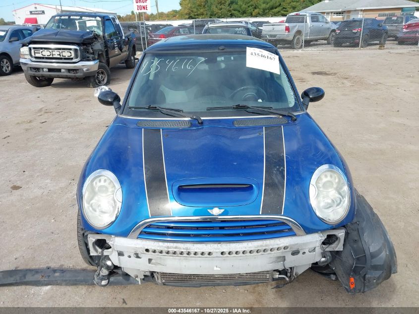 2006 Mini Cooper S VIN: WMWRE33516TJ37650 Lot: 43546167