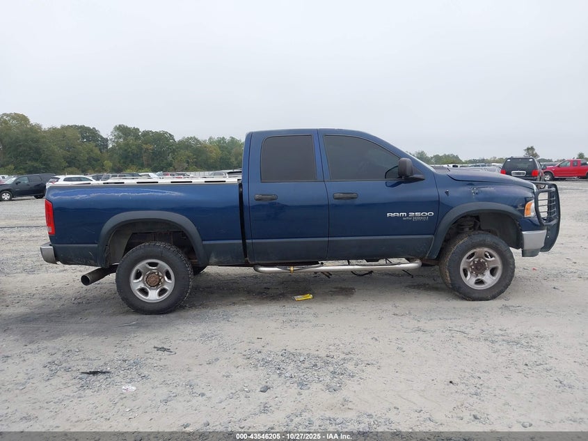 2004 Dodge Ram 2500 Slt/Laramie VIN: 3D7KU28C94G113721 Lot: 43546205