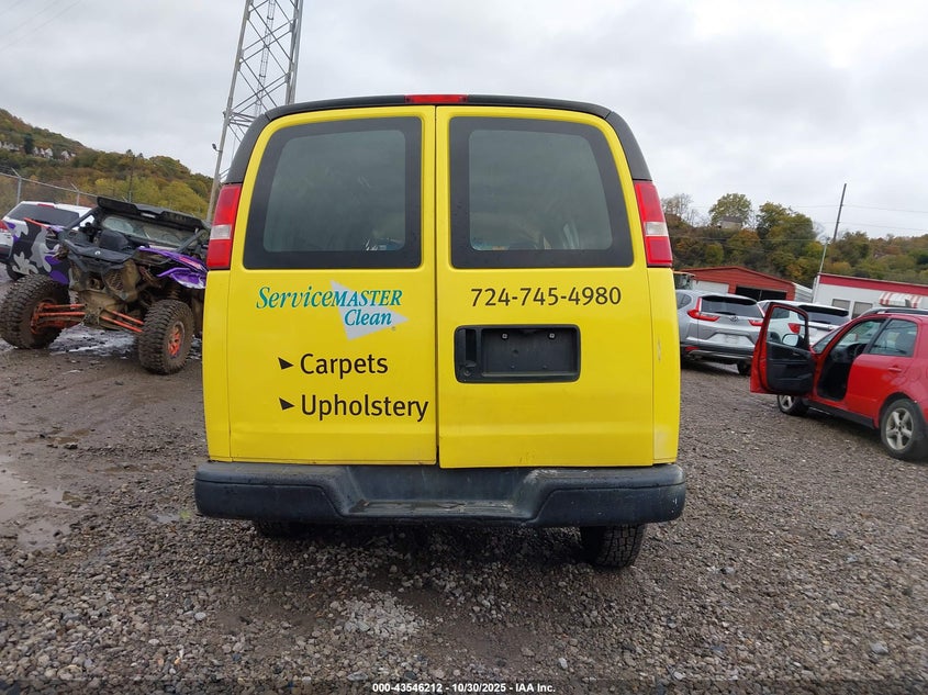 2007 Chevrolet Express Work Van VIN: 1GCHG35VX71127668 Lot: 43546212