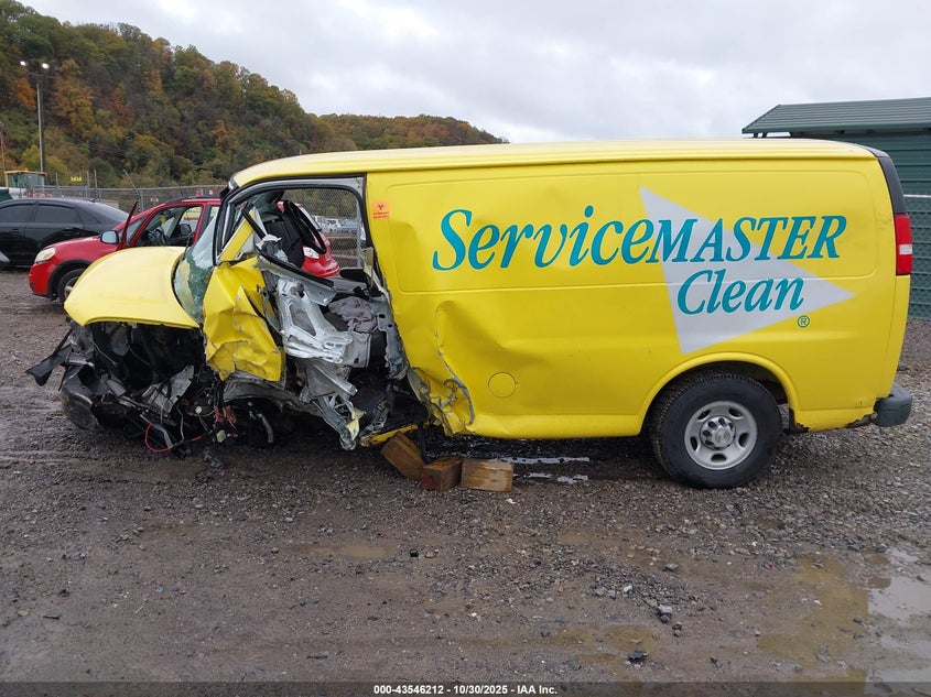 2007 Chevrolet Express Work Van VIN: 1GCHG35VX71127668 Lot: 43546212