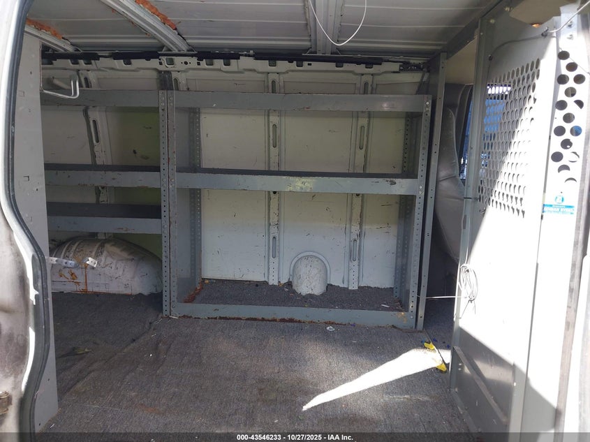 2008 Chevrolet Express Work Van VIN: 1GCFG15X481172670 Lot: 43546233