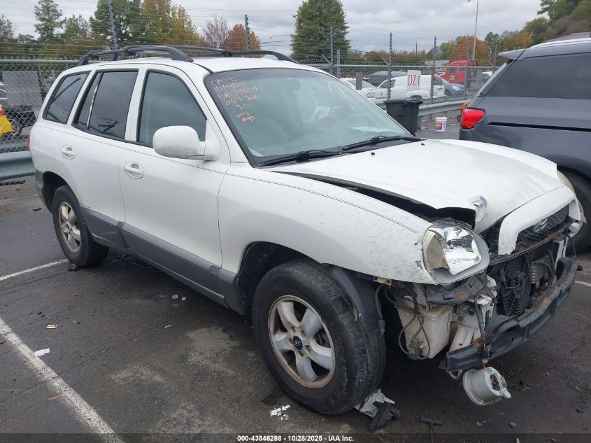 2006 Hyundai Santa Fe Gls VIN: KM8SC73D16U057716 Lot: 43546288