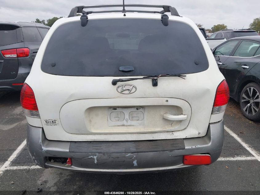 2006 Hyundai Santa Fe Gls VIN: KM8SC73D16U057716 Lot: 43546288