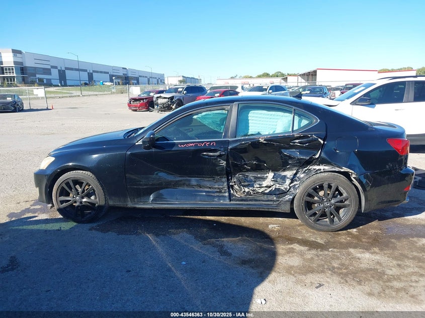 2008 Lexus Is 250 VIN: JTHBK262282072484 Lot: 43546363
