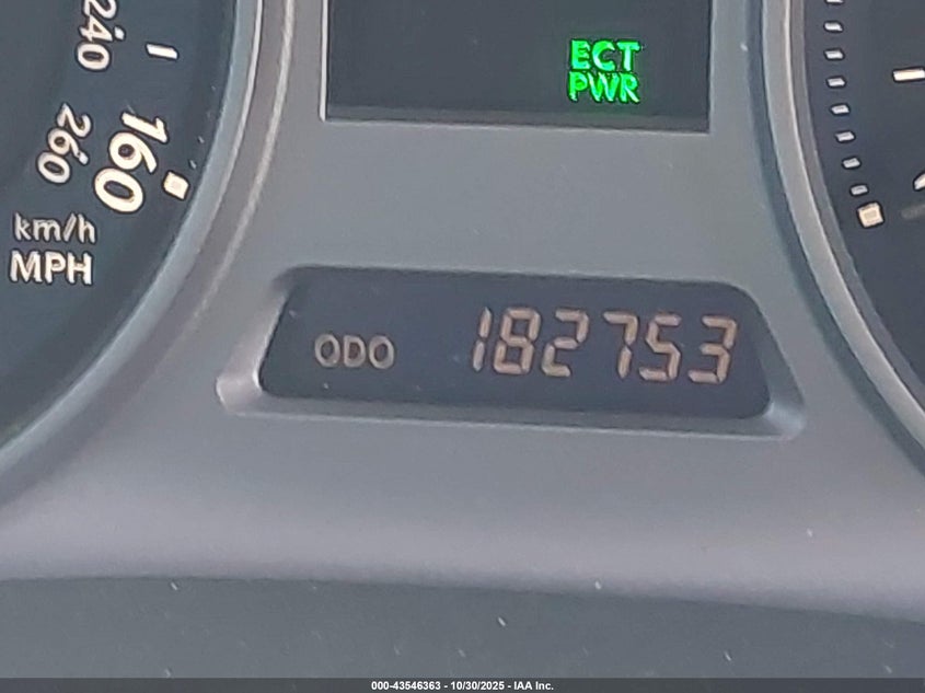 2008 Lexus Is 250 VIN: JTHBK262282072484 Lot: 43546363