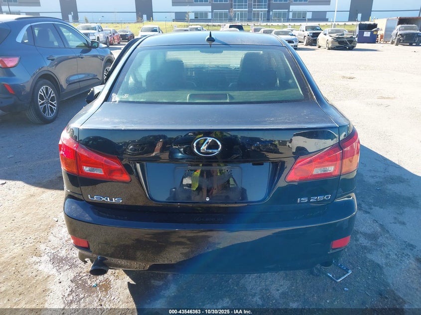 2008 Lexus Is 250 VIN: JTHBK262282072484 Lot: 43546363