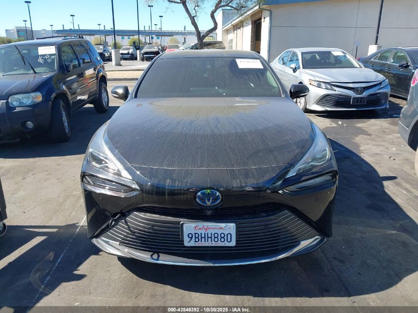 2022 Toyota Mirai Xle VIN: JTDAAAAA9NA004256 Lot: 43546392