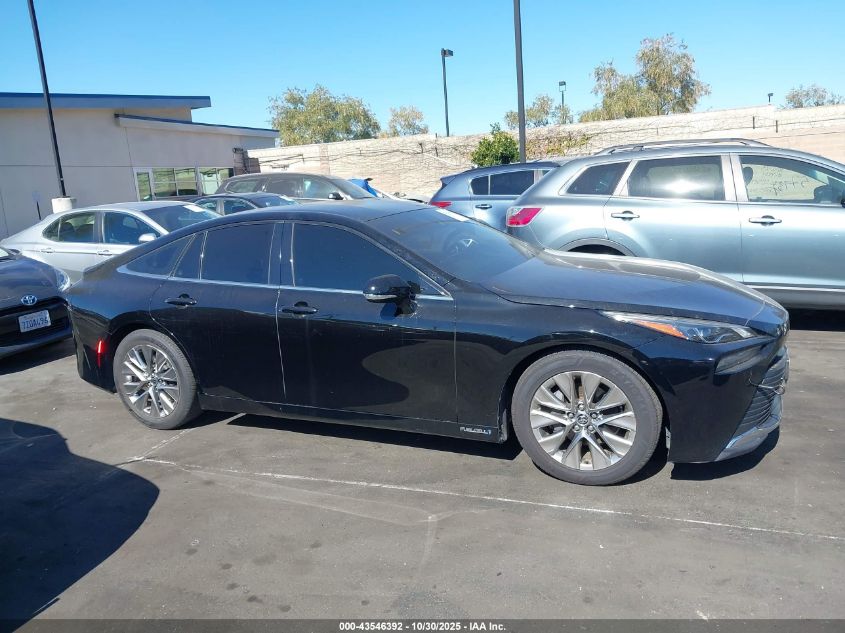 2022 Toyota Mirai Xle VIN: JTDAAAAA9NA004256 Lot: 43546392