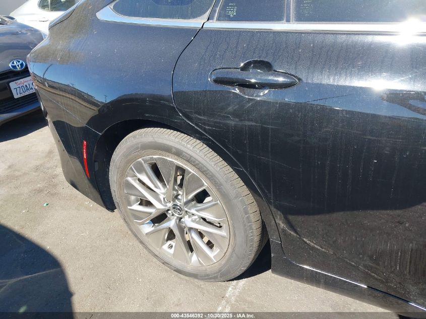 2022 Toyota Mirai Xle VIN: JTDAAAAA9NA004256 Lot: 43546392