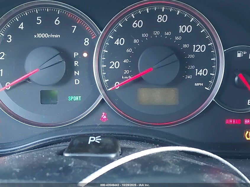 2009 Subaru Outback 2.5I Limited VIN: 4S4BP66C597336705 Lot: 43546442