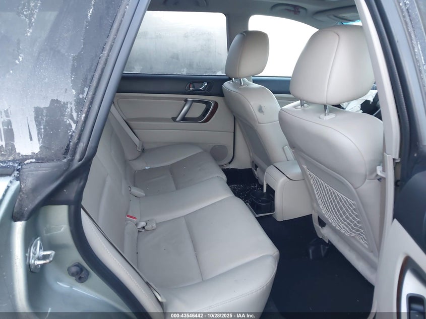 2009 Subaru Outback 2.5I Limited VIN: 4S4BP66C597336705 Lot: 43546442