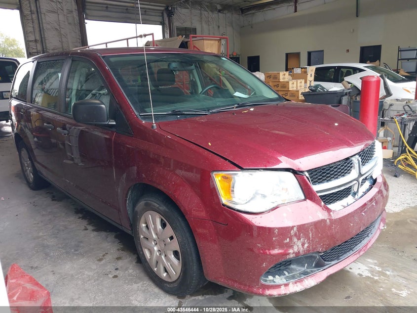 2019 Dodge Grand Caravan Cvp/Sxt VIN: 2C4RDGBG8KR636365 Lot: 43546444