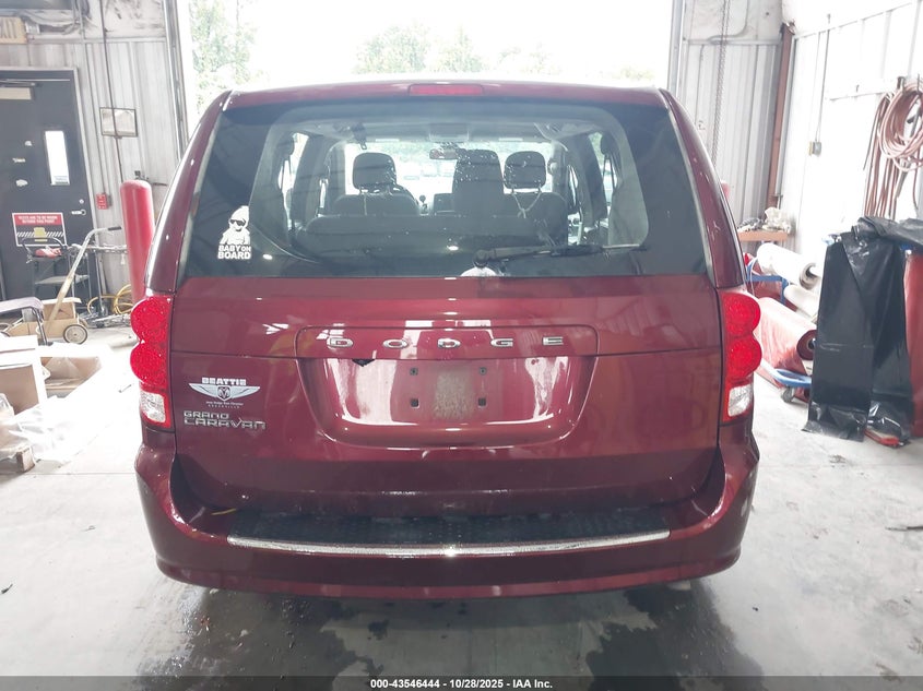2019 Dodge Grand Caravan Cvp/Sxt VIN: 2C4RDGBG8KR636365 Lot: 43546444