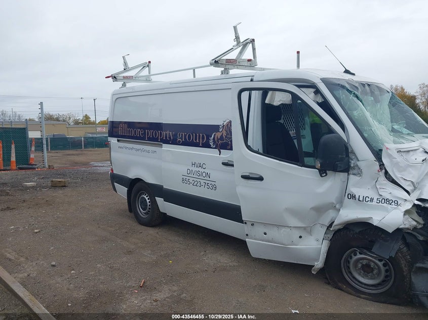 2023 Mercedes-Benz Sprinter 2500 Standard Roof 4-Cyl Diesel Ho VIN: W1Y4NBHYXPT153918 Lot: 43546455