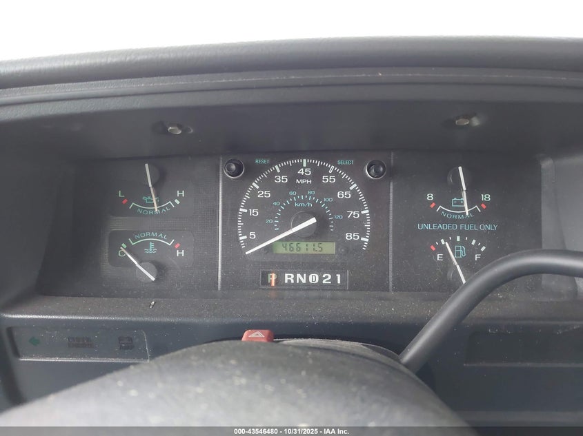 1995 Ford Econoline E350 Cutaway Van VIN: 1FDKE30G3SHB21226 Lot: 43546480