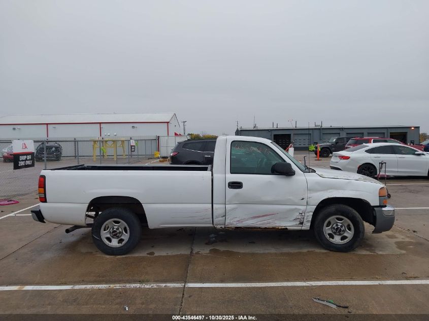2004 GMC Sierra 1500 Work Truck VIN: 1GTEC14X94Z126076 Lot: 43546497