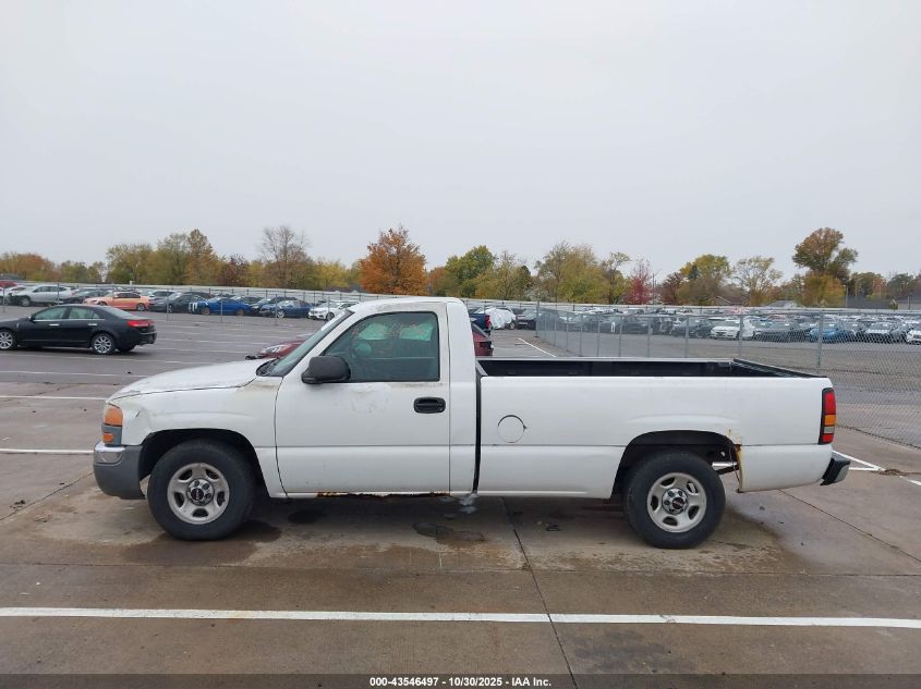 2004 GMC Sierra 1500 Work Truck VIN: 1GTEC14X94Z126076 Lot: 43546497