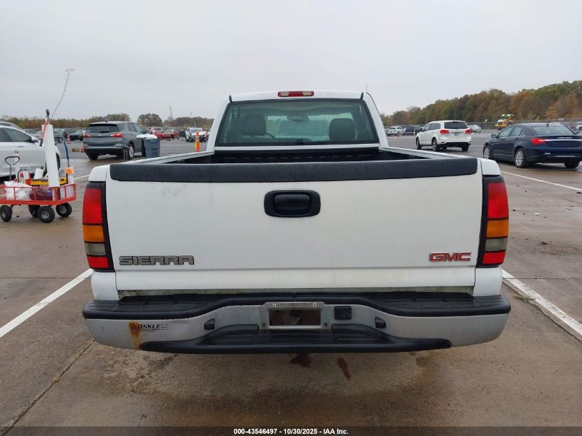2004 GMC Sierra 1500 Work Truck VIN: 1GTEC14X94Z126076 Lot: 43546497