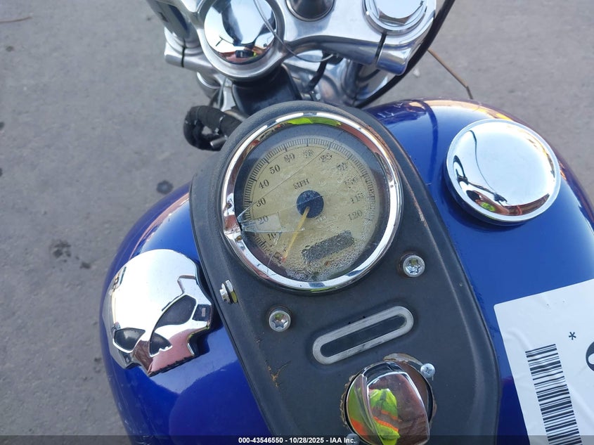 2010 Harley-Davidson Fxdc VIN: 1HD1GV415AC326780 Lot: 43546550