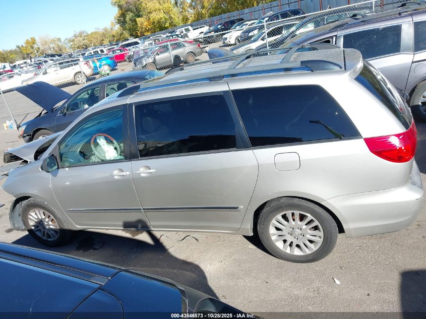 2008 Toyota Sienna Limited VIN: 5TDZK22C28S101408 Lot: 43546573